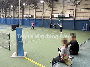 tennis matching event の様子2